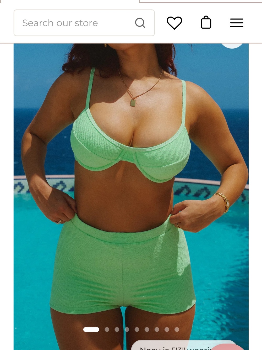 Dippin Daisys 2 piece swim suit